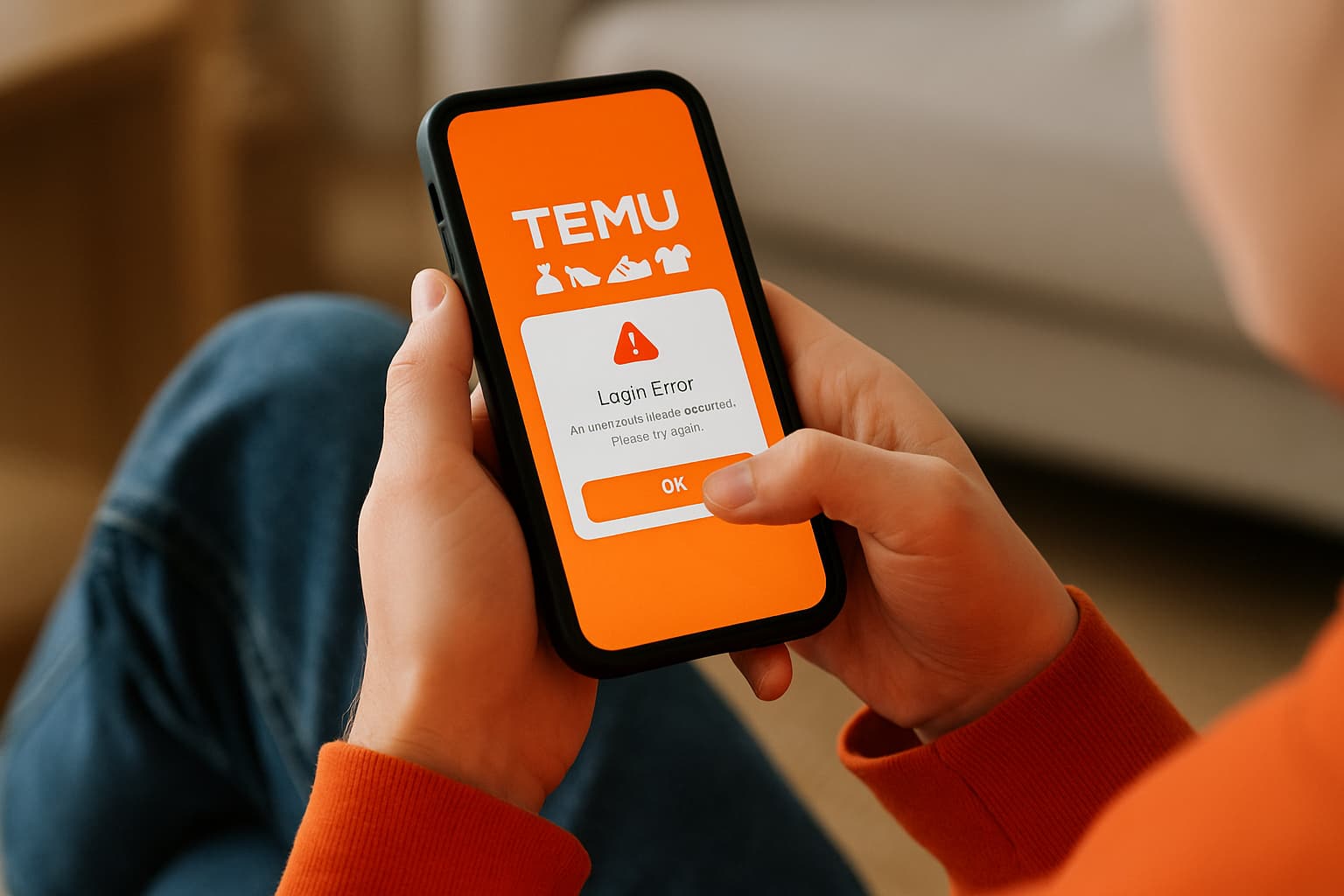 Fixing the Temu Login Error Quickly and Safely
