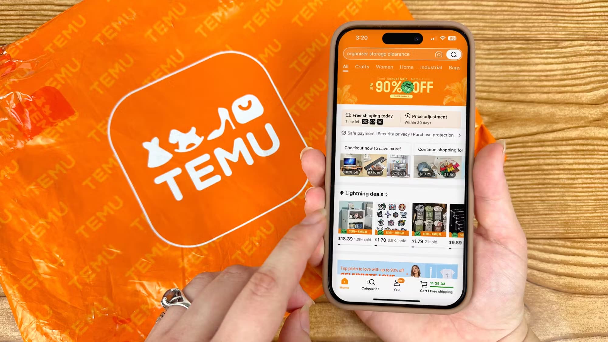 How the Temu App Enhances the iPhone Shopping Experience